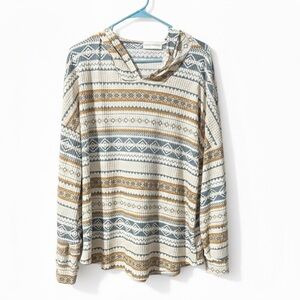 Lovely Melody Multicolor Patterned Top